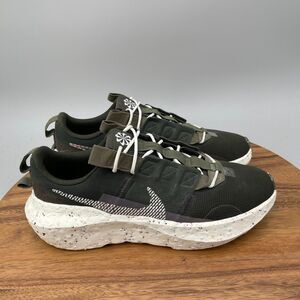 Nike Crater Impact Shoes Mens Size 9.5 Green Running Comfort Walking Sneakers